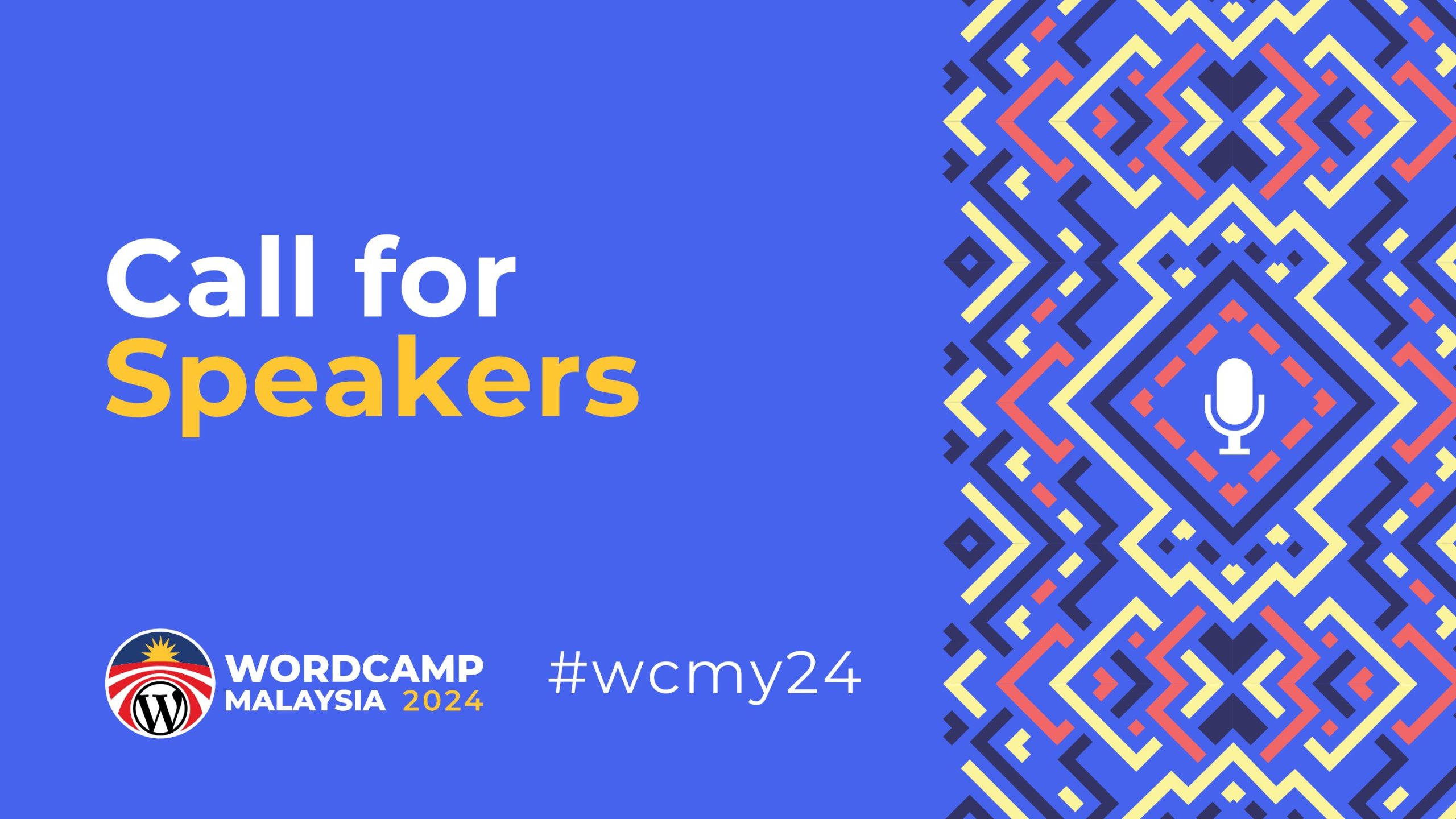 Call for Speakers: WordCamp Malaysia 2024