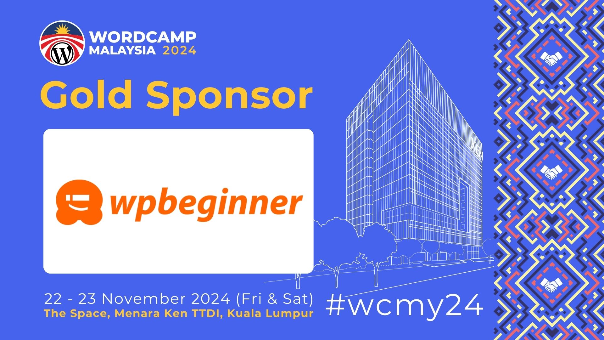 A Big Thank You to WPBeginner, Our Gold Sponsor!