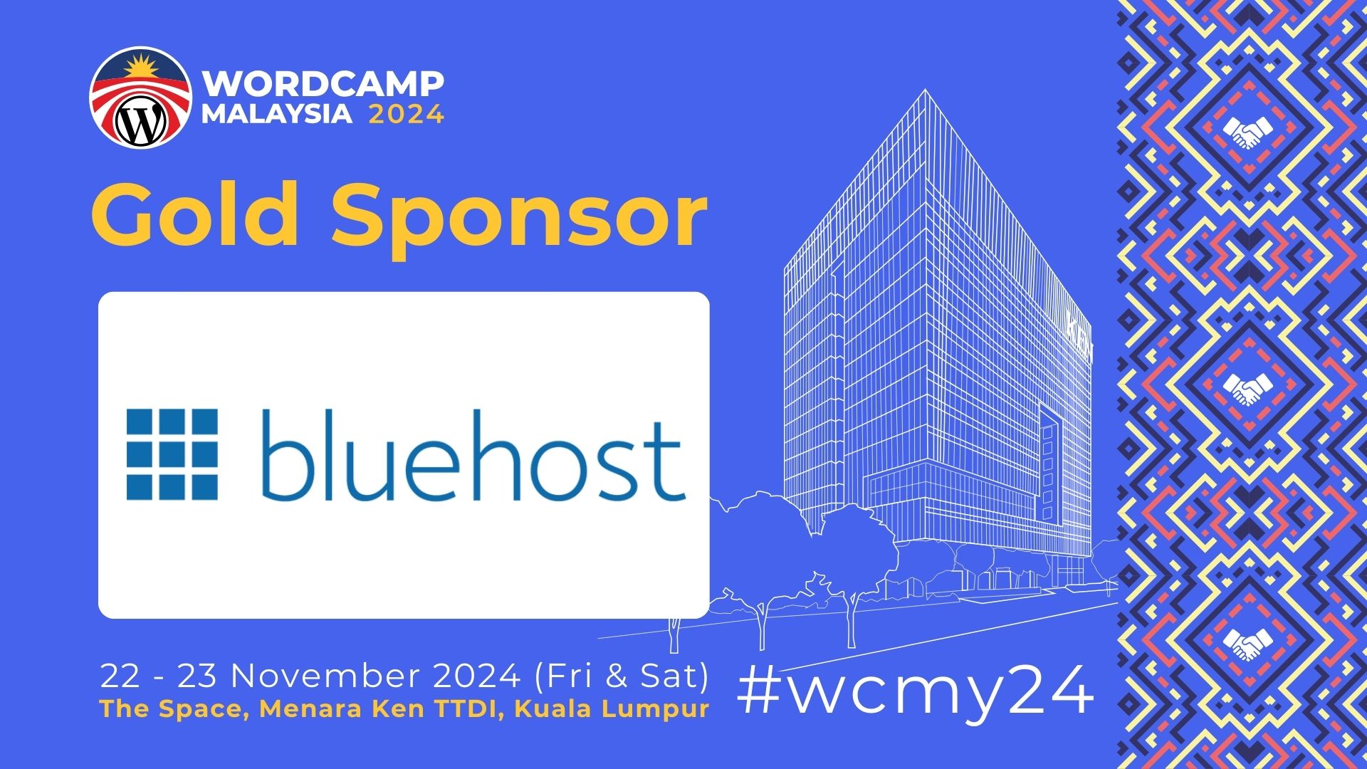 A Big Thank You to Bluehost, Our Gold Sponsor!