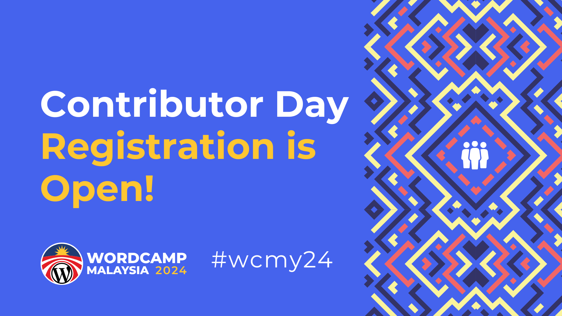 Contributor Day Registration is Open