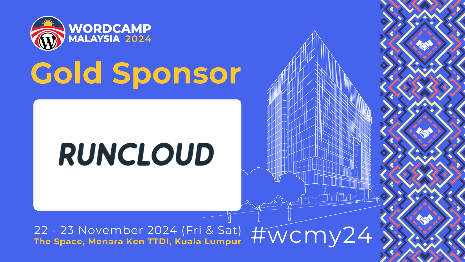 A Big Thank You to RunCloud, Our Gold Sponsor!
