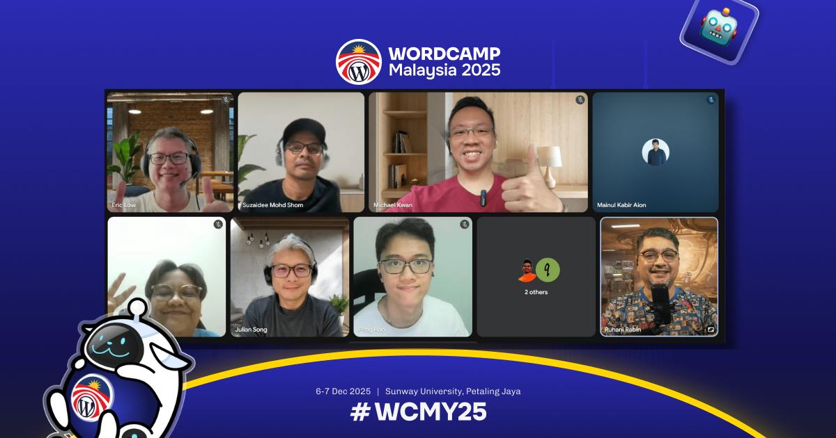 The WordCamp Malaysia 2025 Story: A Glimpse Behind the Curtain