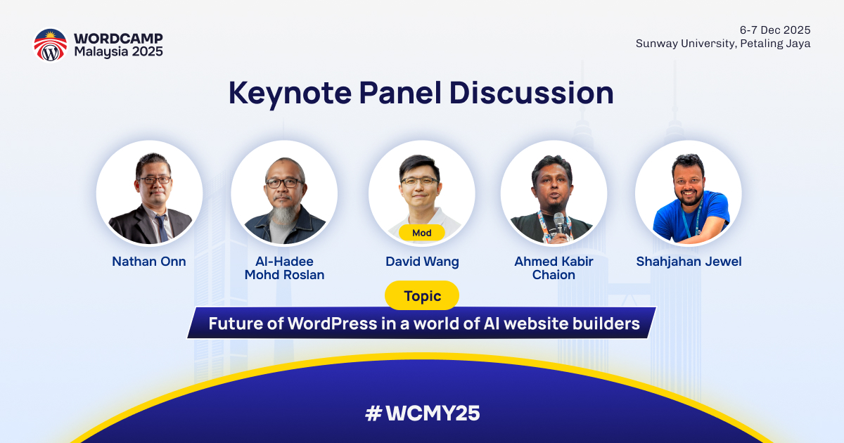 Keynote Panel: The Future of WordPress in the Age of AI