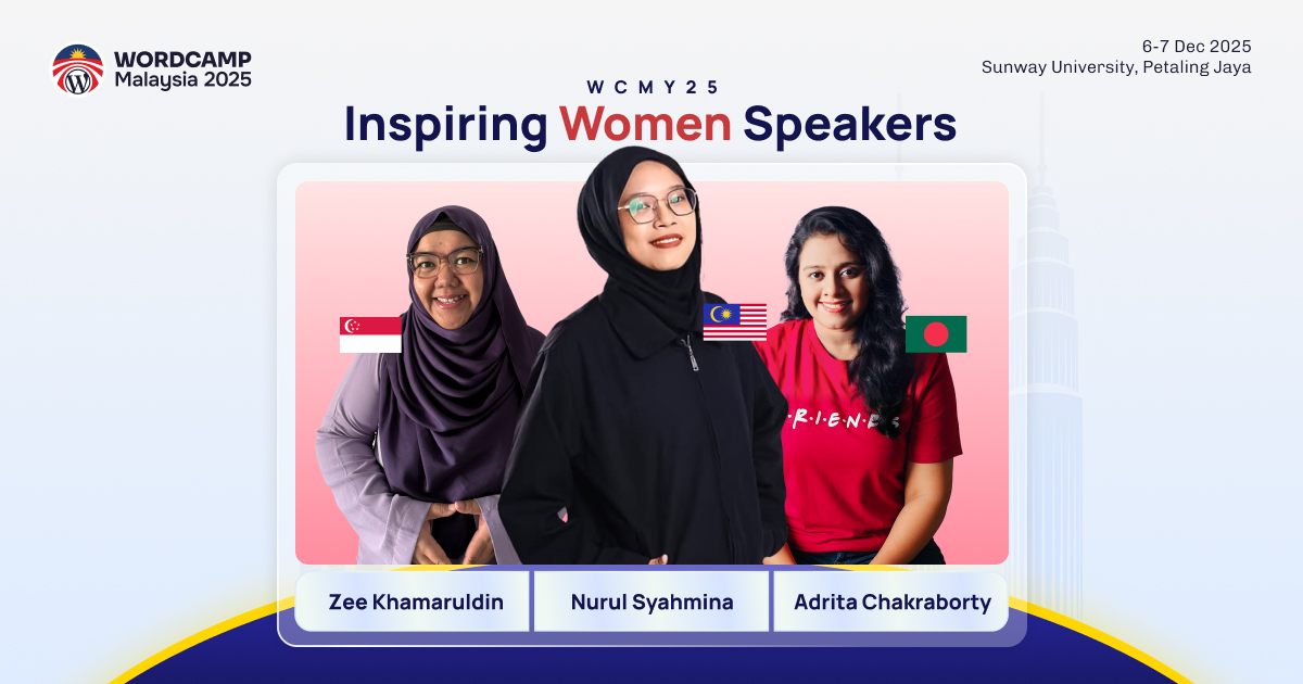Inspiring Women Speakers in WordPress