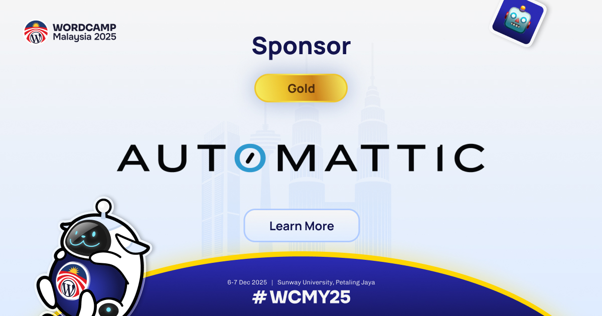 A Big Thank You to Automattic, Our Gold Sponsor!