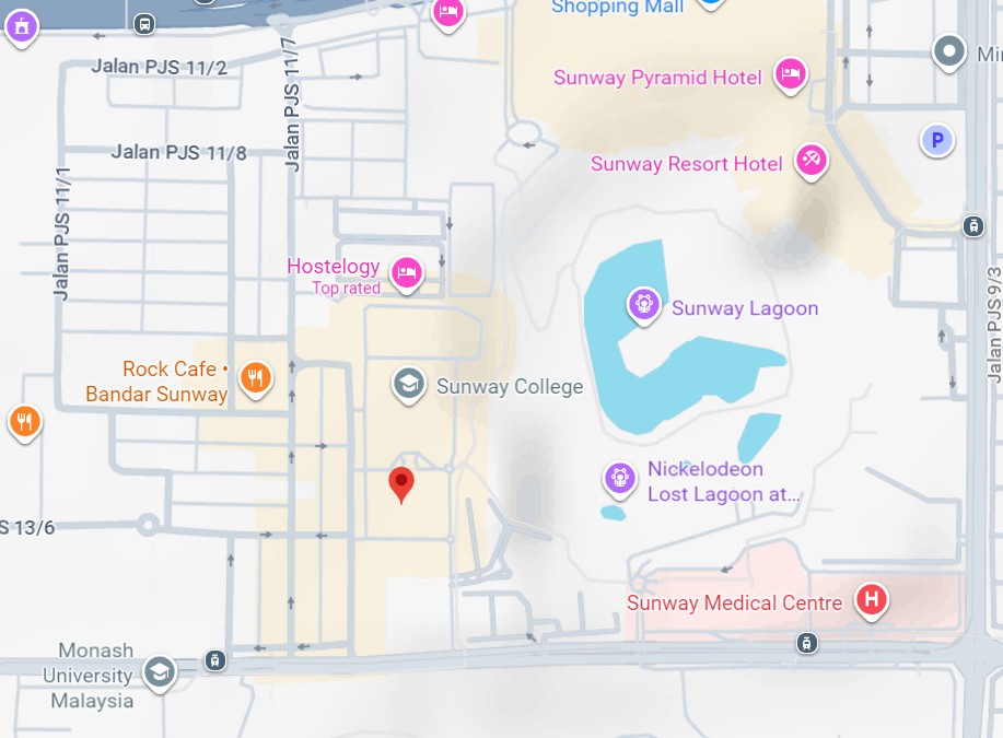 Sunway University Map