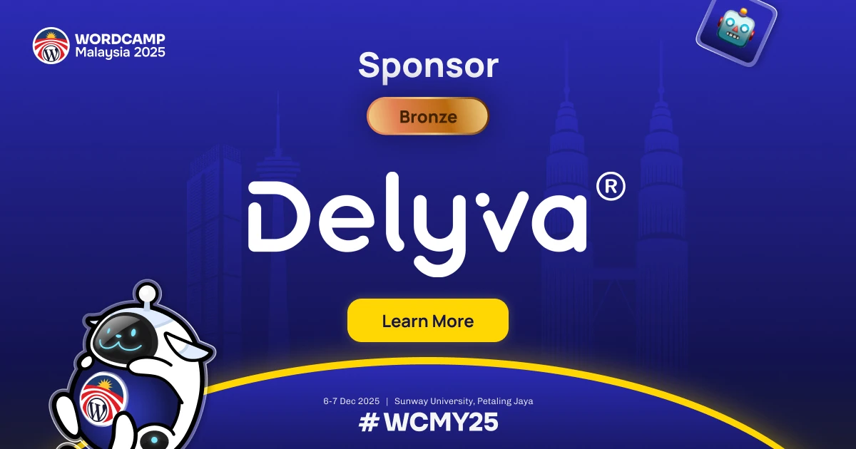 A Big Thank You to Delyva, Our Bronze Sponsor!