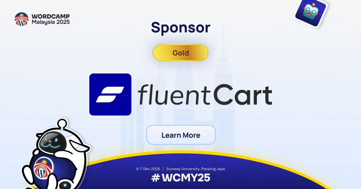 A Big Thank You to FluentCart, Our Gold Sponsor!