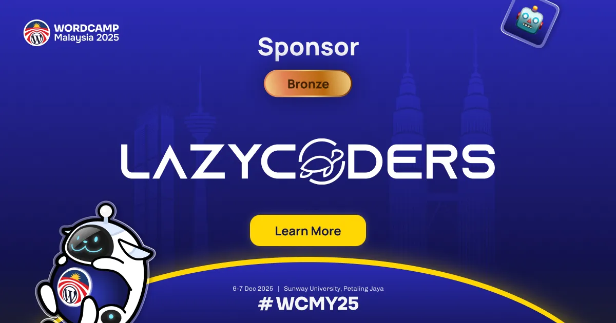 A Big Thank You to LazyCoders LLC, Our Bronze Sponsor!