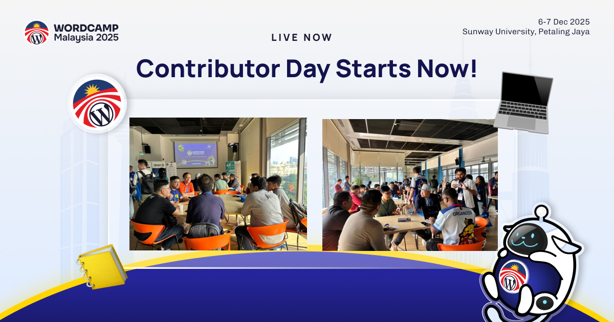 Finally, the Day Has Arrived — Contributor Day Starts Now!