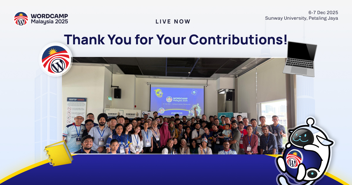Thank You for Making Contributor Day So Special